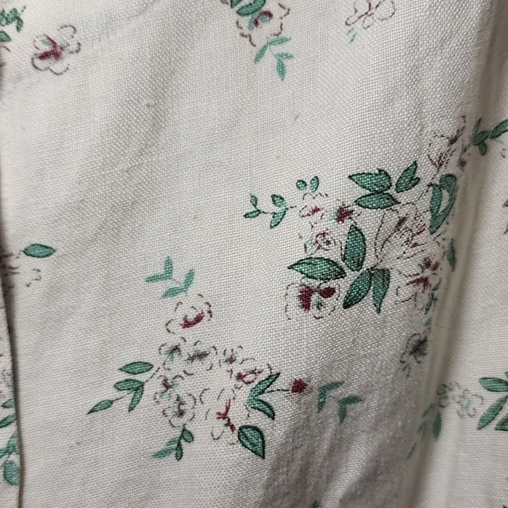 Stonebridge Size 10 100% Linen Off White Button Up Blouse Vintage - Picture 7 of 7